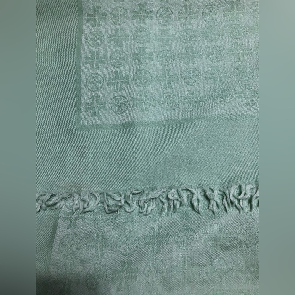 Tory Burch Green Scarf
